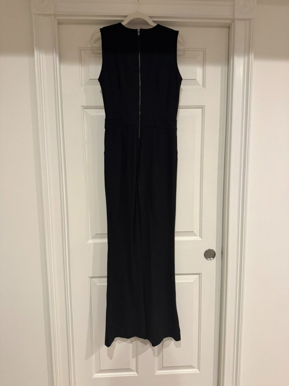 SPANX Black Sleeveless Wide-Leg Jumpsuit - Size Small - Picture 2 of 3